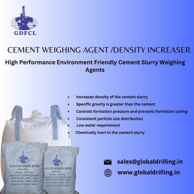 Cement Weighing Agent/ DENSITY INCREASER